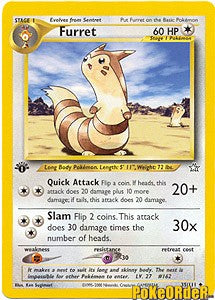 Pokemon Neo Genesis - Furret