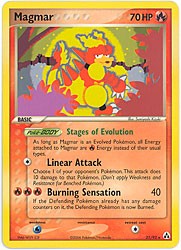 Pokemon ex Legend Maker - Magmar