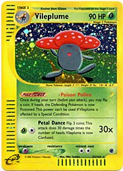 Pokemon Expedition - Vileplume REVERSE Holofoil