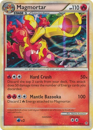 Pokemon Single Card HS UNLEASHED - 02/95 : Magmortar Pokemon Single Card HS UNLEASHED - 02/95 : Magmortar