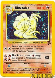 Pokemon Base Set 2 Holofoil Card - Ninetales 13/130