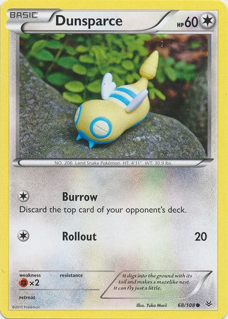 Dunsparce 68/108 Common - Pokemon XY Roaring Skies Card PokeOrder.com Dunsparce 68/108 Common - Pokemon XY Roaring Skies Card PokeOrder.com