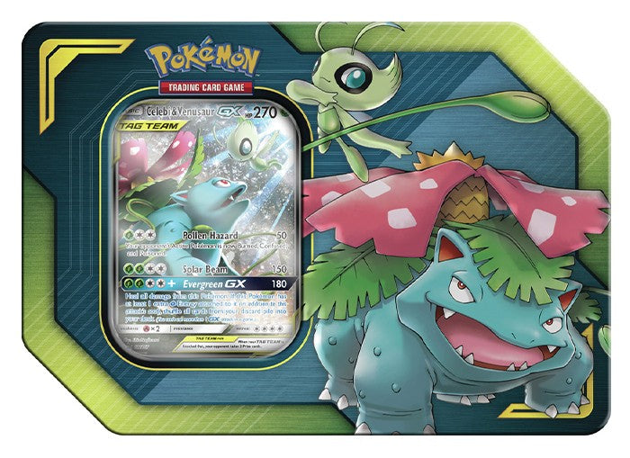 Pokemon - TAG TEAM Tin - Venusaur & Celebi-GX