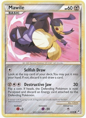 Pokemon Call Of Legends Mawile 64/95 Common Card
