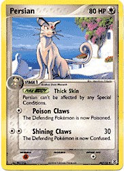 Pokemon EX Fire Red & Leaf Green - Persian