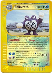Pokemon Expedition - Poliwrath Holofoil