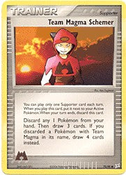 pokemon team magma cards EX Aqua vs Magma
