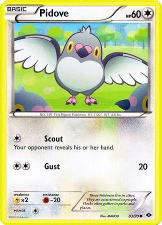 Pidove (83/99) [Black & White: Next Destinies] Damaged Reverse Holofoil