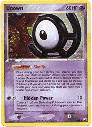 Pokemon ex Unseen Forces - Unown U