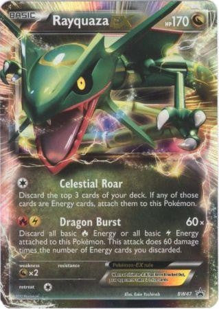 Rayquaza EX BW47 - Pokemon Ultra Rare Promo Card