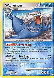 Pokemon Diamond & Pearl Mysterious Treasures-Walrein