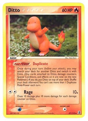 Pokemon EX Delta Species- Ditto