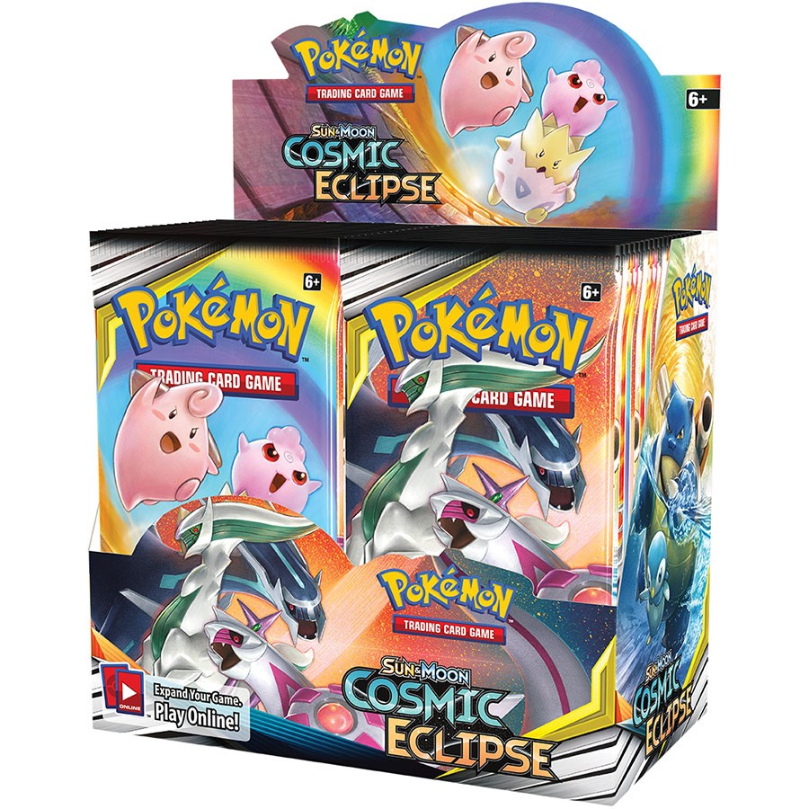 Pokemon Sun & Moon Cosmic Eclipse Booster Box sealed box – PokeOrder.com