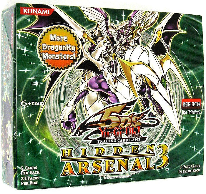 YuGiOh Hidden Arsenal 3 Booster Box