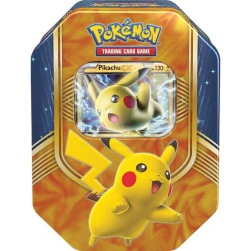 Pokemon Battle Heart Pikachu EX Tin