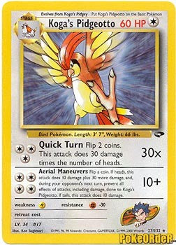 Gym Challenge - Koga's Pidgeotto