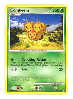 pokemon diamond and pearl card values Pokemon Diamond & Pearl Common Combee #79