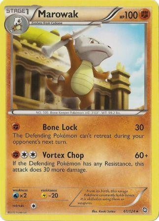 Marowak (61/124) [Black & White: Dragons Exalted] Damaged