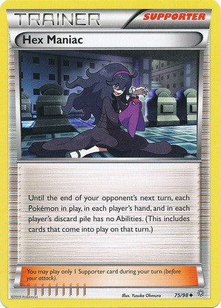Hex Maniac 75/98 UNCOMMON - Pokemon XY Ancient Origins Card