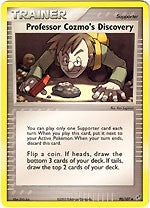Pokemon EX Deoxys Uncommon Card - Professor Cozmo's Discovery 90/107