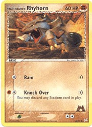 EX Aqua vs Magma - Rhyhorn