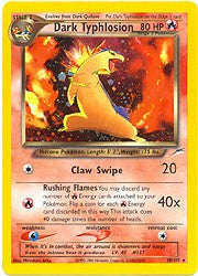 Neo Destiny - Dark Typhlosion Holofoil