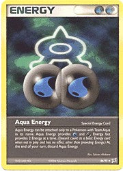 EX Aqua vs Magma - Aqua Energy Card
