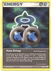EX Aqua vs Magma - Aqua Energy Card