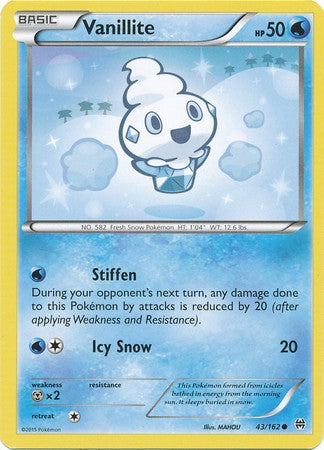 Pokemon BREAKthrough Vanillite #43
