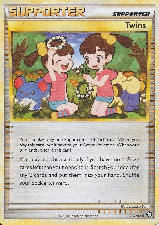 Pokemon Card HS Triumphant Twins Uncommon 89/102