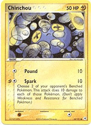 Pokemon EX Hidden Legends - Chinchou