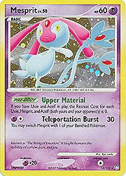 Pokemon Diamond & Pearl Mysterious Treasures-Mesprit(Holofoil)
