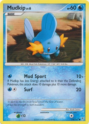 Pokemon Supreme Victors Common Card - Mudkip 116/147