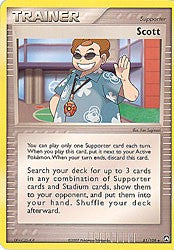 Pokemon EX Power Keepers Uncommon Card - Scott 81/108