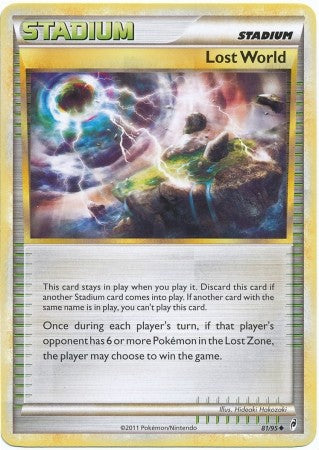 Pokemon Call Of Legends Lost World 81/95 Uncommon Card
