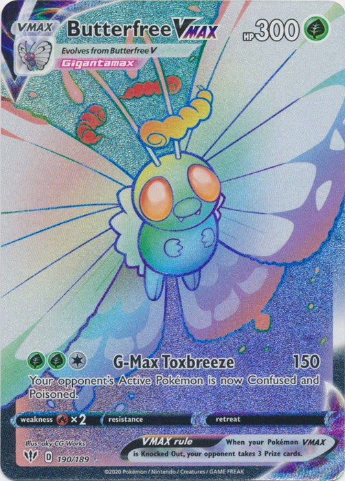 SWSH Darkness Ablaze Rarity: Ultra Rare Card #: 190/189