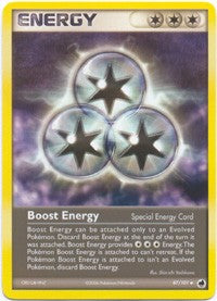 Pokemon EX Dragon Frontiers - Boost Energy Card