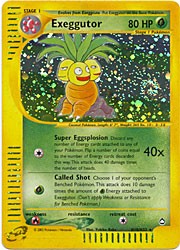 Pokemon Aquapolis - Exeggutor Holofoil