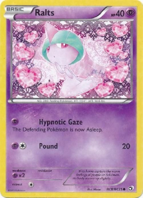 Ralts RC8/RC25 - Pokemon Legendary Treasures Radiant Common Card