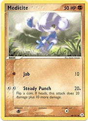 Pokemon EX Hidden Legends - Meditite