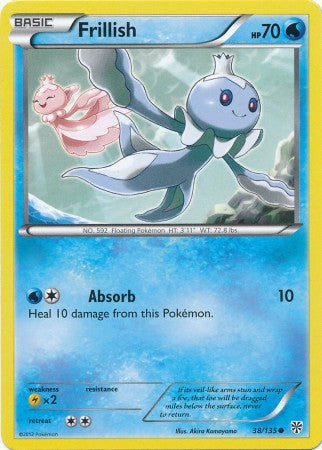 Frillish 38/135 - Pokemon Plasma Storm Common Card