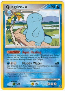 Pokemon Secret Wonders Uncommon Card - Quagsire 60/132
