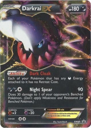 Darkrai EX BW46 - Pokemon Ultra Rare Promo Card