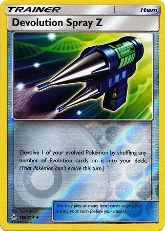 Devolution Spray Z - 166/214 - Sun & Moon: Unbroken Bonds Uncommon Reverse Holo