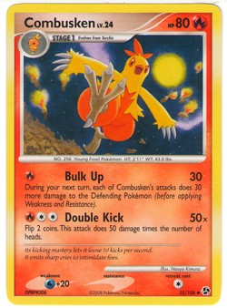 Pokemon Diamond & Pearl Great Encounters - Combusken (Uncommon) Card