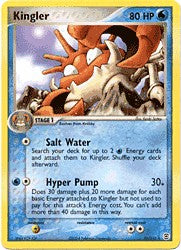 Pokemon EX Fire Red & Leaf Green - Kingler