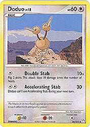 Pokemon Diamond & Pearl Mysterious Treasures- Doduo