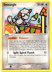 Pokemon EX Unseen Forces Uncommon Card - Smeargle 48/115