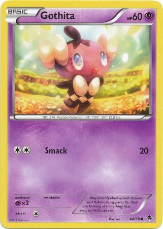 Pokemon Emerging Powers Common Card - Gothita 44/98
