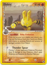 Pokemon EX Dragon Frontiers - Elekid Card